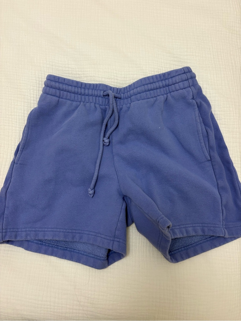 Aritzia Women's Indigo Blue Drawstring Athletic Shorts